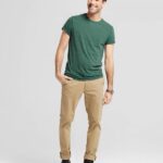 Fresh Green Casual T-Shirt